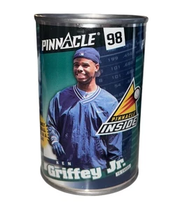 KEN GRIFFEY JR Seattle Mariners 1998 PINNACLE CAN SEALED VINTAGE COLLECTIBLE - Picture 1 of 5