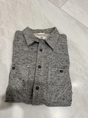 Rogue Territory BM Shirt Grey Oatmeal Flannel Sz XL - Image 1 of 4