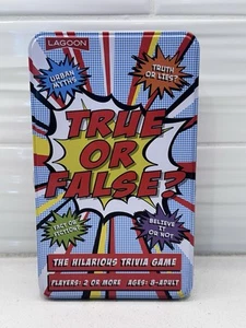 ¿Verdadero o falso? The Hilarious Trivia Game By Lagoon Caja Tarjetas Selladas - Imagen 1 de 9