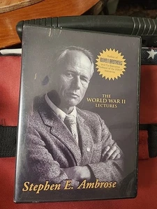 Stephen E. Ambrose The World War II Lectures on 8 DVDs In Case - Picture 1 of 1