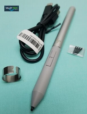 Pluma recargable HP G3 HP PN:L04729-003 y cable de carga ¡Se vende en pares NUEVO! Foto 1 de 4