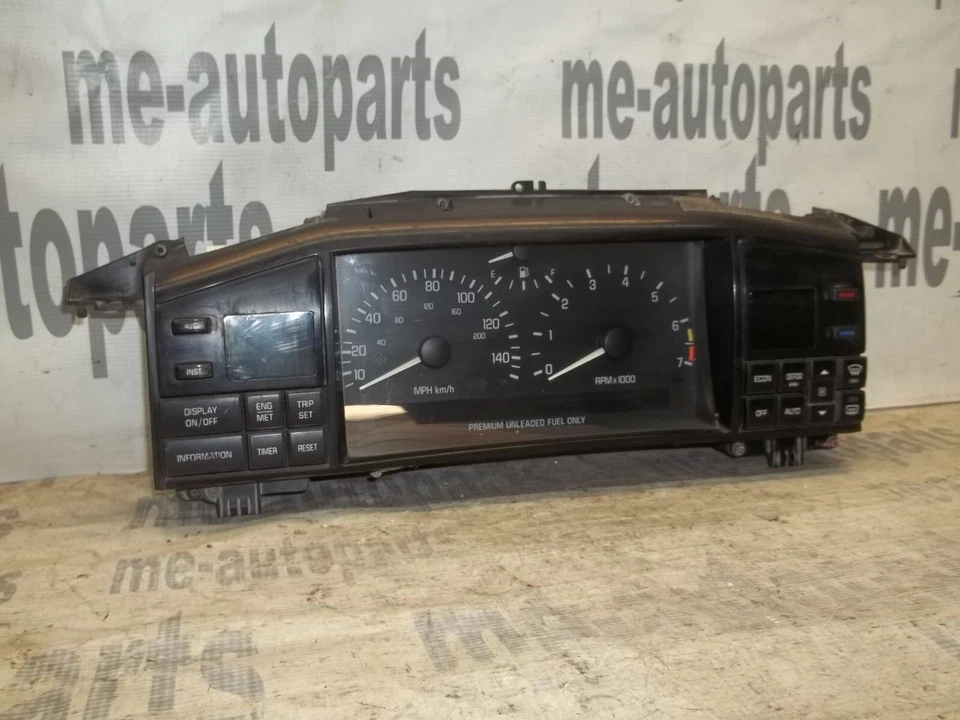 Cadillac Eldorado Sevilla 1995 instrumento velocímetro velocímetro racimo 16170426 Foto 1 de 4