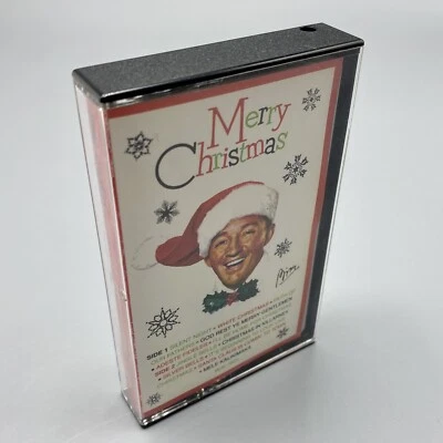 Merry Christmas Bing Crosby Cassette MCA 1980 Andrews Sisters Carol Richards VG+ - Image 1 of 4