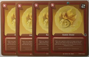 NOSTALGIX 4X 1a BUBBLE SHIELD EDICIÓN 144/167 COMÚN CASI NUEVO JUEGO - Imagen 1 de 3