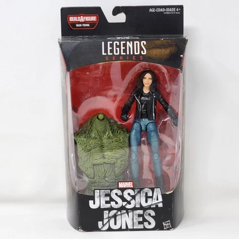 Hasbro Marvel Legends Series BuildAFigure Action Figure Jessica Jones Sealed Cover