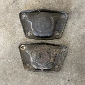 Porsche 356C Torsion Barra Funda Par Sin Centro Agujero Primavera Placa Soporte - Picture 1 of 4