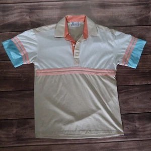 Leisure Authentic Polo Ice Cream Blockcore Tee Button, Men`s Size M - Picture 1 of 17