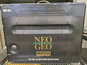 AES Console US Gold System (Neo Geo) - Complete in Box - Tested/Working - RARE! - Picture 1 of 24