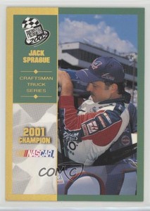 2002 Press Pass Platinum Jack Sprague #P97