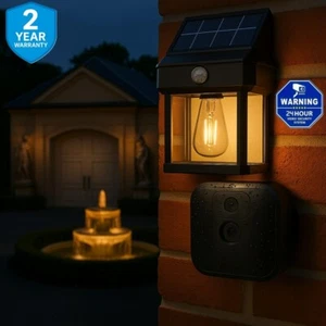 Blink Outdoor Add-On Wireless HD Überwachungskamera + CCTV Aufkleber + Solarlampe - Bild 1 von 16