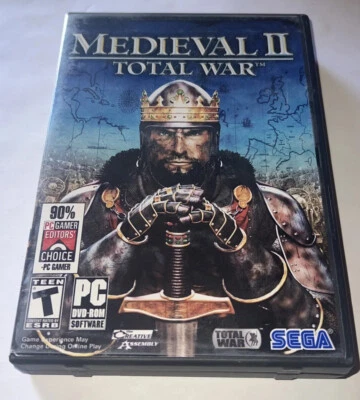 Total War: Medieval II DVD-ROM Game by Sega 2 CD Set Perfect Discs +Manuals - Image 1 of 4