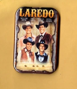 LAREDO TV SHOW KÜHLSCHRANKMAGNET 2""X3"" MIT ABGERUNDETER ECKE - Bild 1 von 2
