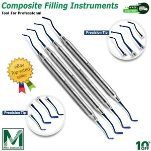 Dental Composite Filling Restorative Kit Dental Instruments Double Ended Blue - Picture 1 of 5
