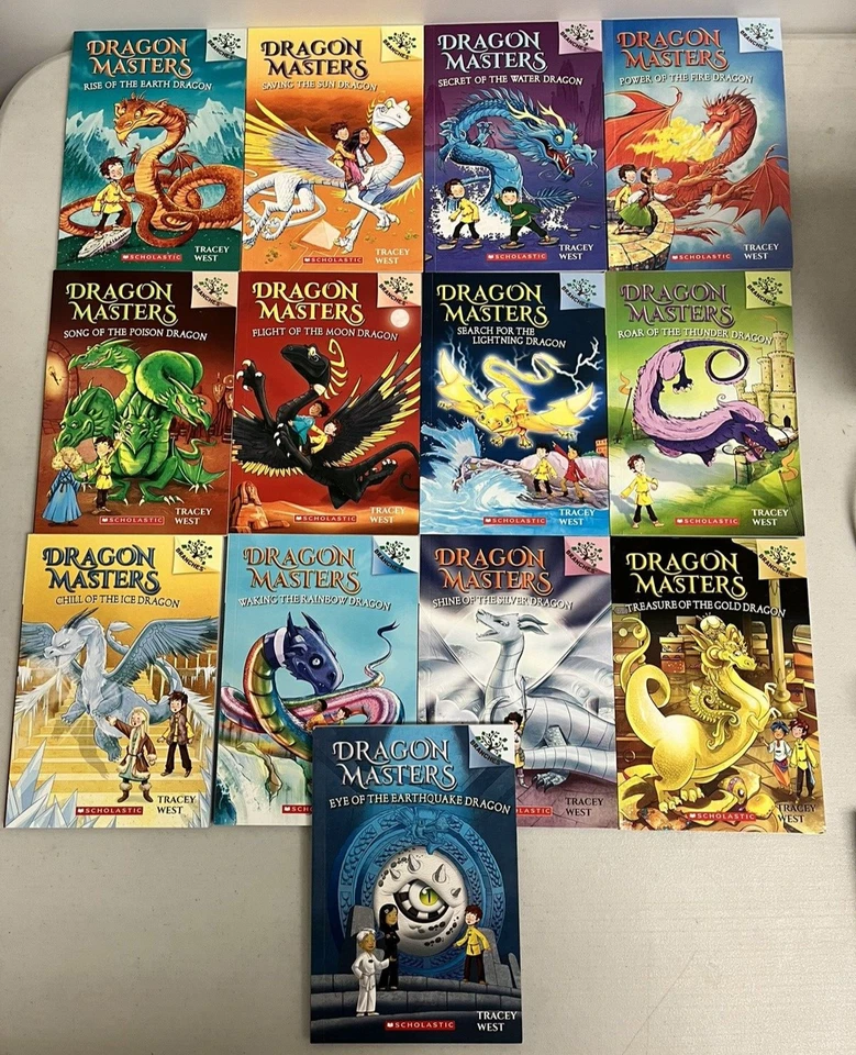 Dragon Masters Books #1-13 paperback set Like new! Foto 1 de 2