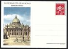 Vatican 1953 L.35 pictorial postal card unused. HG #24