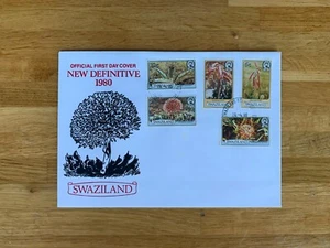 SWAZILAND 1980 FDC DEFINITIVES PLANTS & FLOWERS - Picture 1 of 1