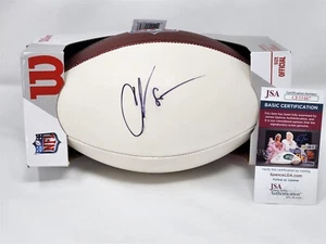 CHAD JOHNSON OCHOCINCO signed full size football JSA COA BENGALS - Picture 1 of 4