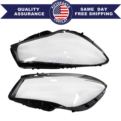 Cubierta de lente de faro izquierda y derecha para Mercedes-Benz CLA250 CLA200 CLA45 AMG 16-19 Foto 1 de 4