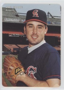 1994 Mother's Cookies California Angels Stadium Giveaway Joe Grahe #25