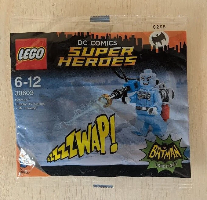 LEGO 30603 DC Superheroes Classic Mr. Freeze Minifigure New Sealed - Image 1 of 3