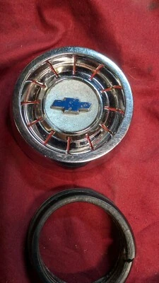 Camión Chevy 1966 1962 1963 1964 Nova volante bocina tapa botón SS CHEVY II Foto 1 de 4