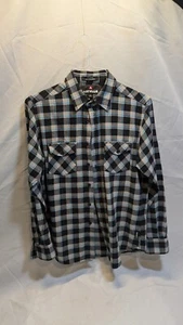 Airwalk Plaid Button Down Long Sleeve Pockets Shirt Mens M - Picture 1 of 4
