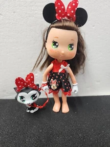 Paquete de muñeca Disney Famosa I Love Minnie con gato - Imagen 1 de 7