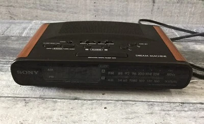 Sony Dream Machine Digital Dual Alarm FM/AM Clock Radio ICF-C430 - Image 1 of 4