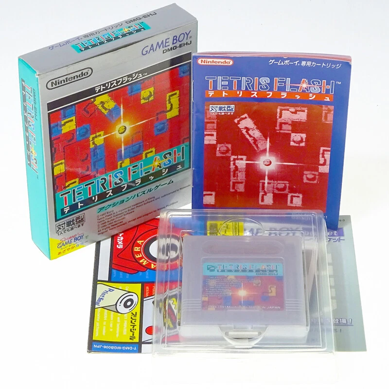 TETRIS FLASH Nintendo GB GAME BOY Gameboy Japan Import DMG-EHJ Puzzle Complete - Image 1 of 1