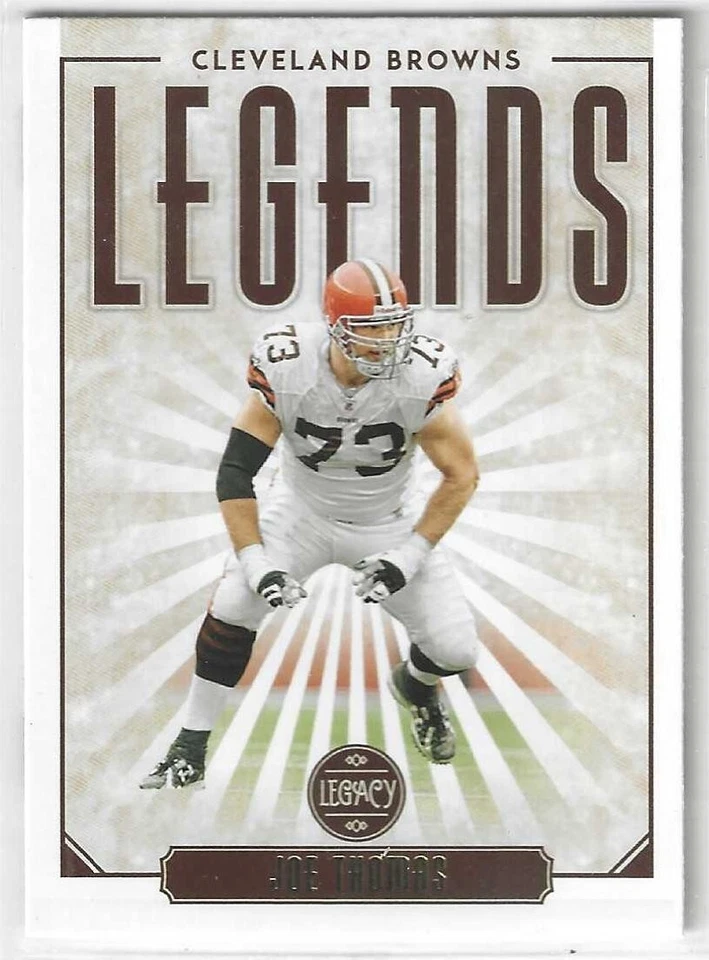 2020 Legacy #132 Joe Thomas Cleveland Browns Wisconsin - Image 1 of 1