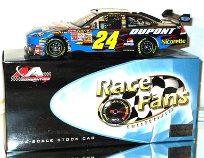 2008 JEFF GORDON #24 PEPSI COLOR CHROME CAR#212/324 RACE FANS ONLY AWESOME - Image 1 of 4