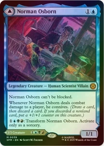 1 x Norman Osborn - Foil - Marvel's Spider-Man - LP - MTG - Picture 1 of 1