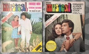FERNANDO ALLENDE & ANDRES GARCIA & ANGELICA MARIA & SANDRO set 2 NOVELA MUSICAL - Picture 1 of 5