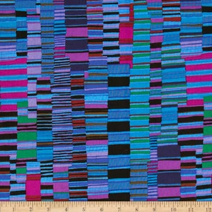KAFFE FASSETT SHIRTSTRIPES COBALTGP51 17” X WOF original issue - Picture 1 of 1