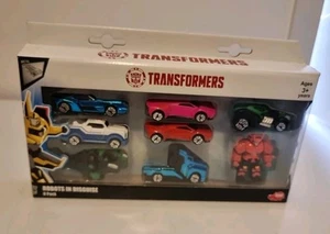 Transformers Robots in Disguise Collection 8-Pack Metal Cars 2016 Sealed In Box - Picture 1 of 15
