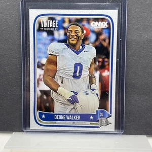 2024 Onyx Vintage Deone Walker #OVDEWA Kentucky Wildcats Buffalo Bills a - Imagen 1 de 8