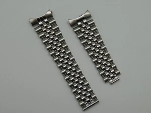 Rolex Jubilee 20mm Stainless Steel Pre-Owned Partial Bracelet w/ 7 Screws - Picture 1 of 19