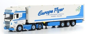 WSI, SCANIA R Topline 3 Essieux avec remorque frigorifique EUROPE FLYER, éche... - Picture 1 of 2