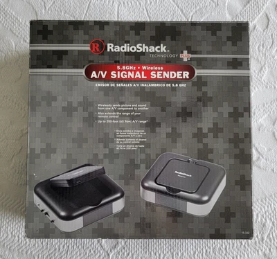 Radio Shack A/V Signal Sender 5.8GHz Wireless 200ft Range - Image 1 of 4
