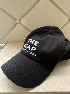 Marc Jacobs The Cap Adjustable Black $95 - Imagen 1 de 7