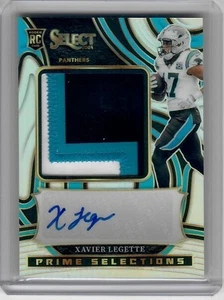 Xavier Legette 2024 Panini Select #PSPS-XLE Prime Selections Patch Auto RC 17/99 - Picture 1 of 2