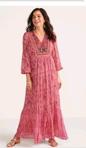 Soft Surroundings Ginger Maxi Dress M - Picture 1 of 14