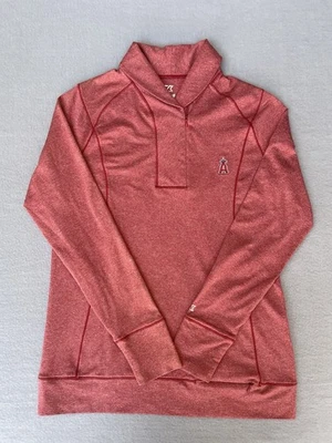 Cutter And Buck Mujer Los Angeles Angels Cuarto Cremallera - M Foto 1 de 4