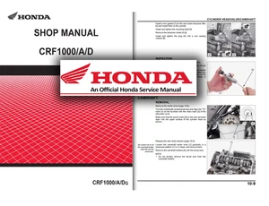 Honda CRF1000 AFRICA TWIN Service Manual - A - D - DCT Workshop 2015 onward USB - Picture 1 of 1