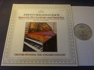 BACH - CONCERTOS FOR HARPSICHORD & STRINGS LP, Trevor Pinnock, ARCHIV 2533 467 - Picture 1 of 4