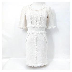 NO TARIFF Chanel Dress Ladies Cotton, Nylon 2882601 - Picture 1 of 10