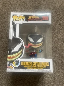 Marvel:Venomized Captain Marvel FunkoPop(599)-Brand New W Protector - Picture 1 of 6