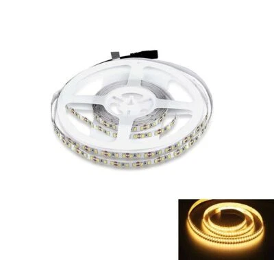 STRISCIA 600 LED LUCE CALDA 3000K  . BOBINA 5 METRI STRIP 2835 SMD - Immagine 1 di 3
