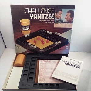 Vintage 1974 Milton Bradley Challenge Yahtzee Dice Game #2420 COMPLETE - Picture 1 of 14