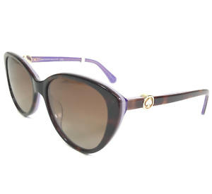 Kate Spade Sunglasses VISALIA/G/S 086LA Brown Tortoise Purple Cat Eye Frames